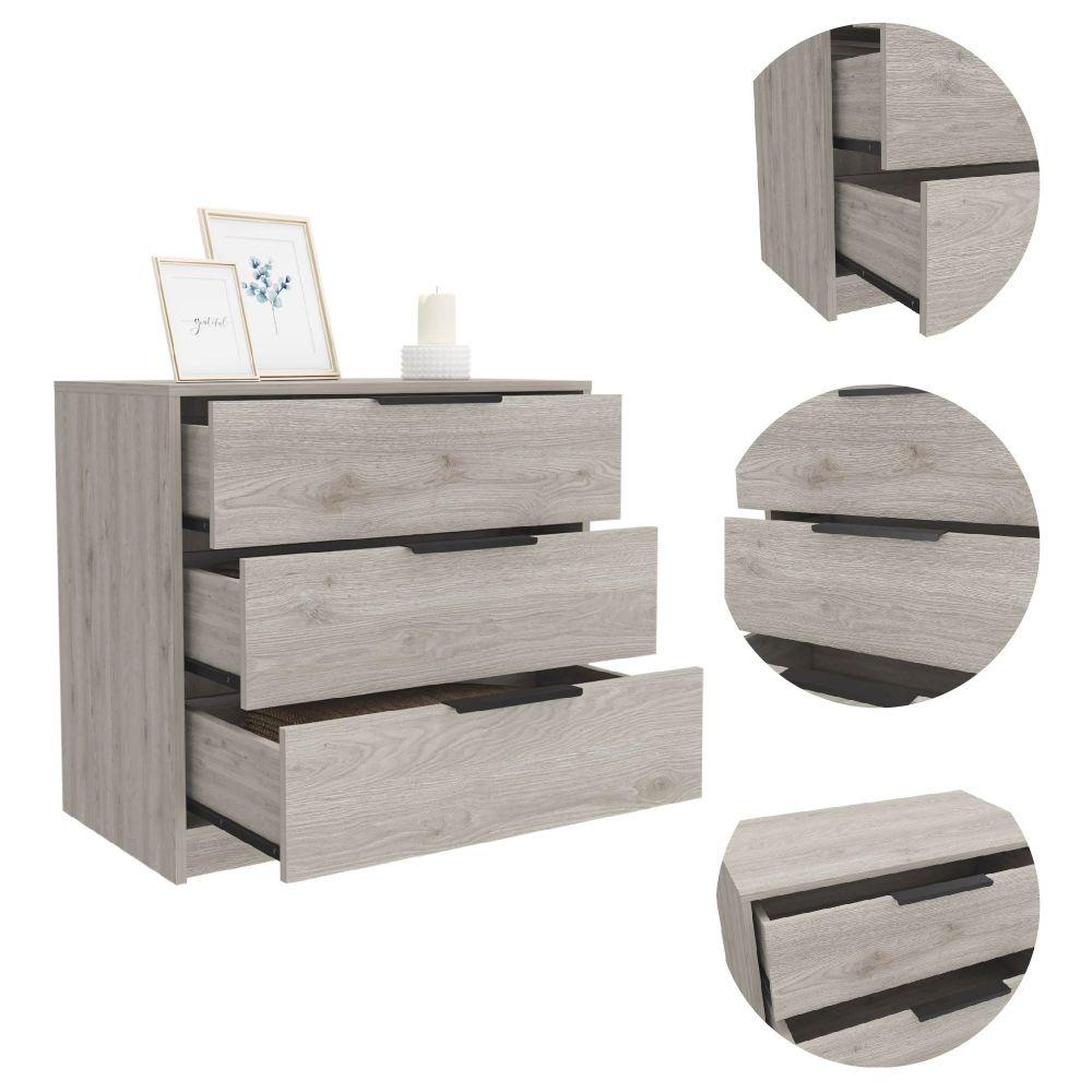 Luxor 3 Drawer Dresser. Picture 2