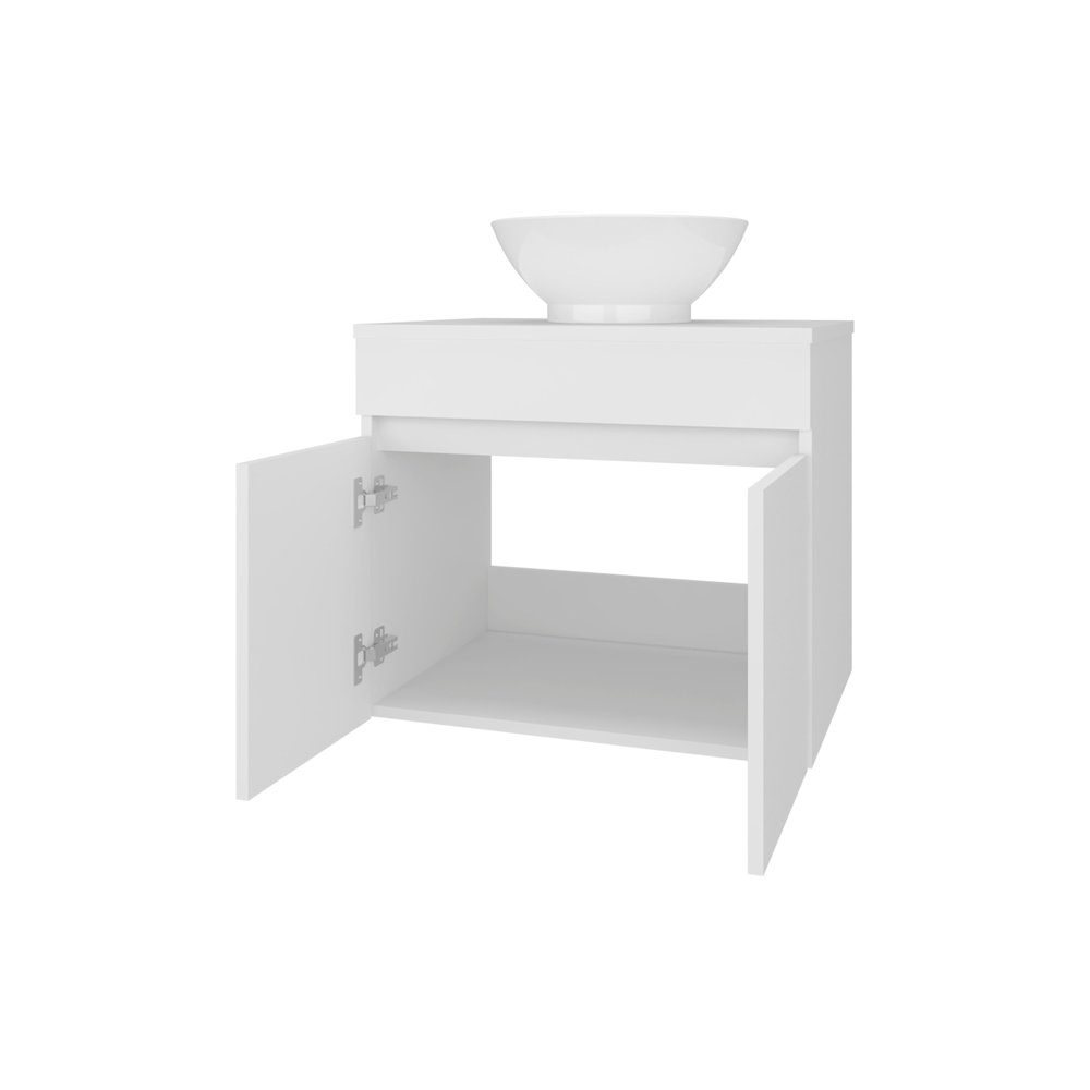 Sheridan Bathroom Vanity  with 2 Doors, White. Picture 6