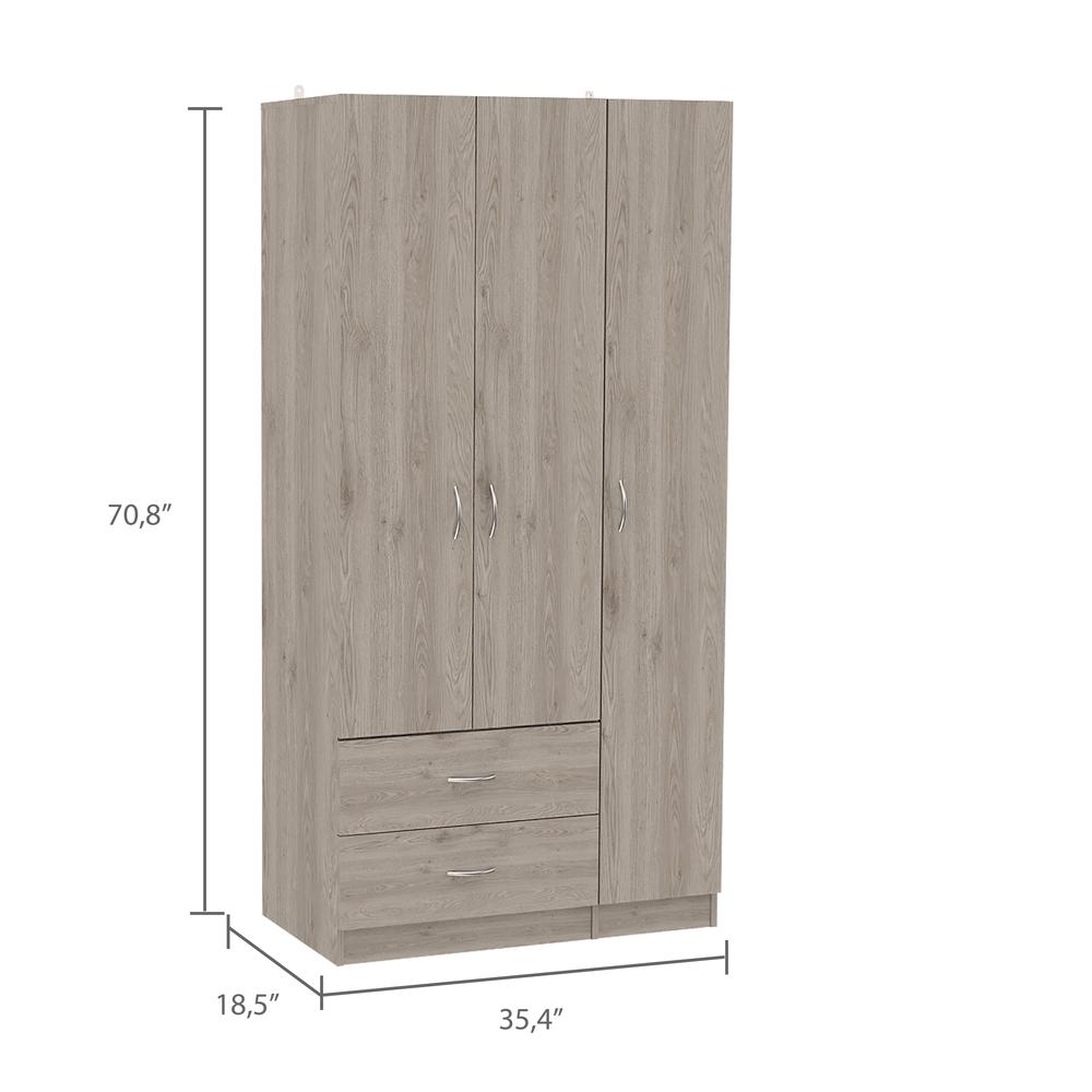 Eureka 3 Door Armoire. Picture 4