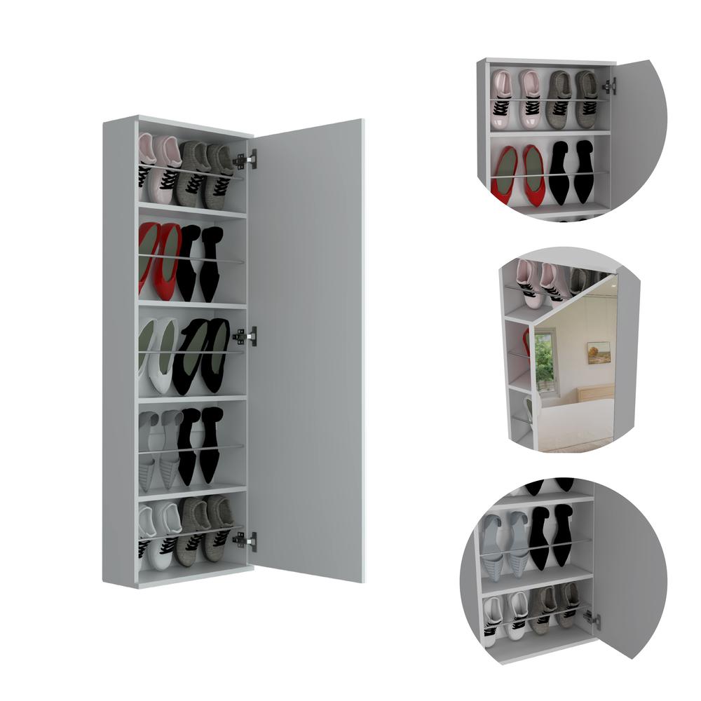 Connecticut Wall Mounted Shoe Rack. Picture 2