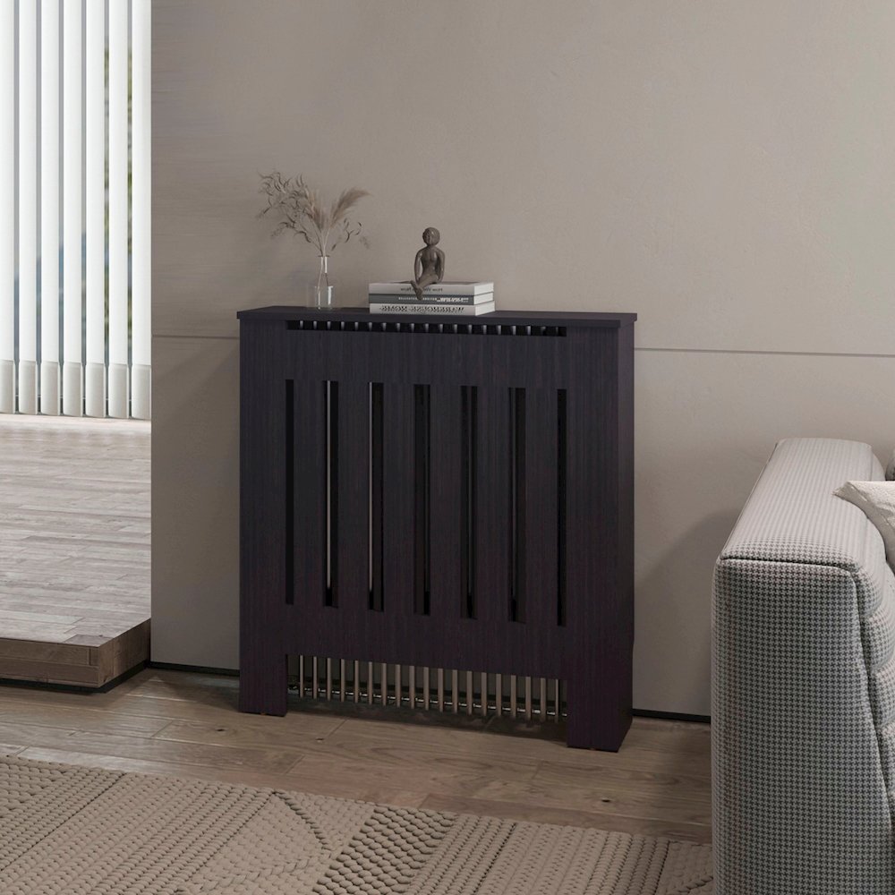 Rio Radiator Cover with Storage, Space,Saving Design, Wengue. Picture 3