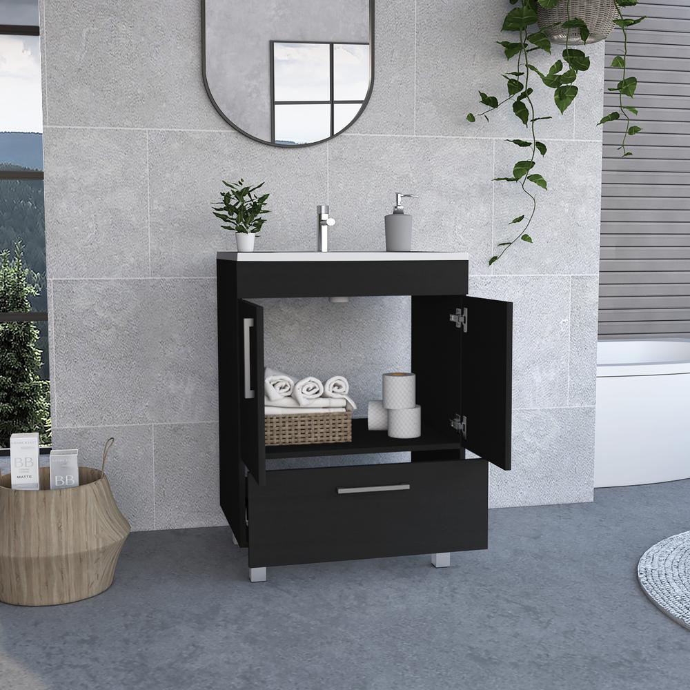 Otello Single Bathroom Vanity. Picture 3
