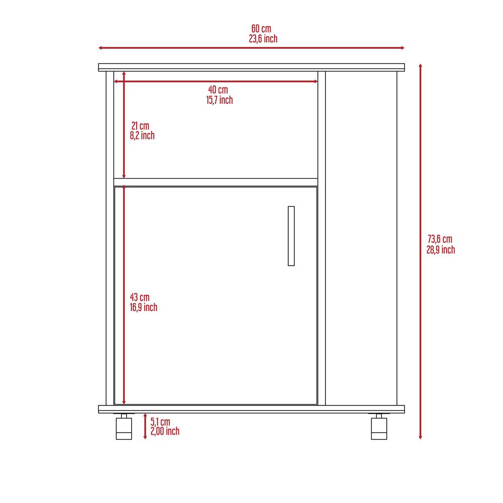 Clayton Kit Lower Microwave Cabinet. Picture 6