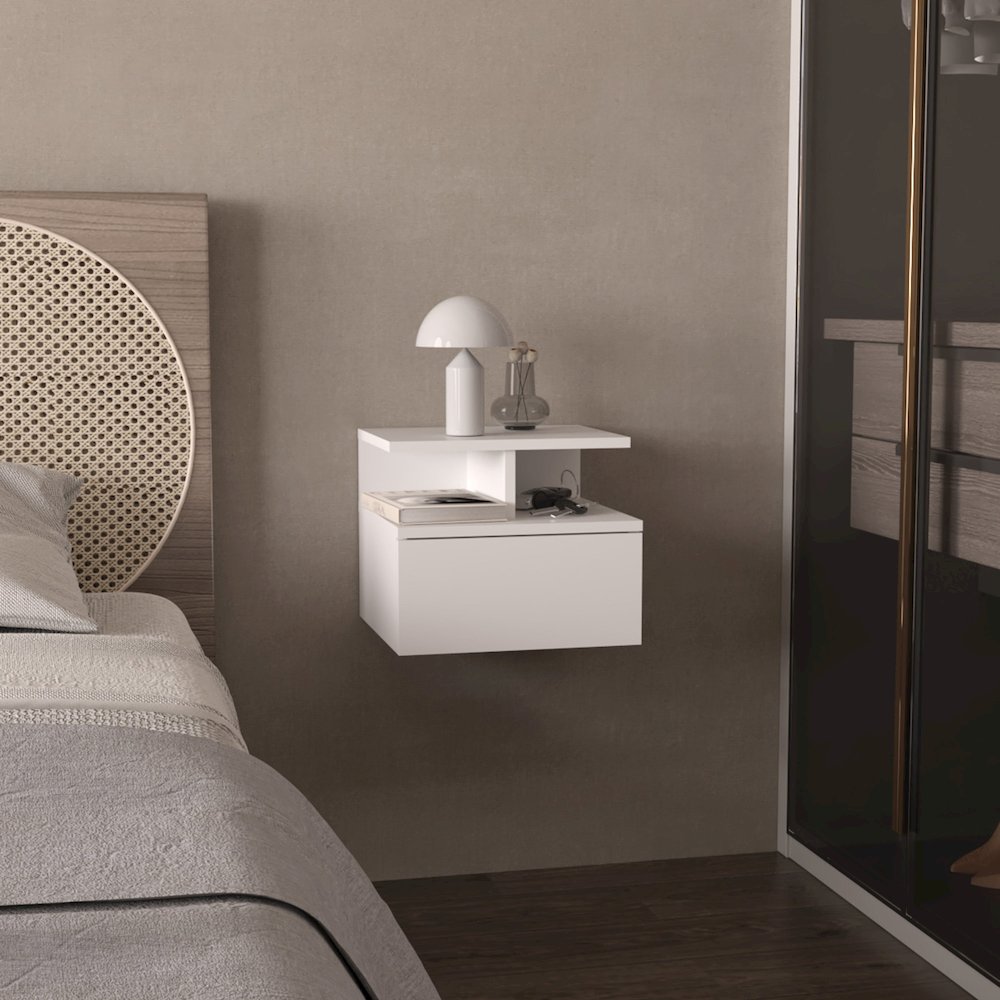 Augusta Floating Nightstand. Picture 8