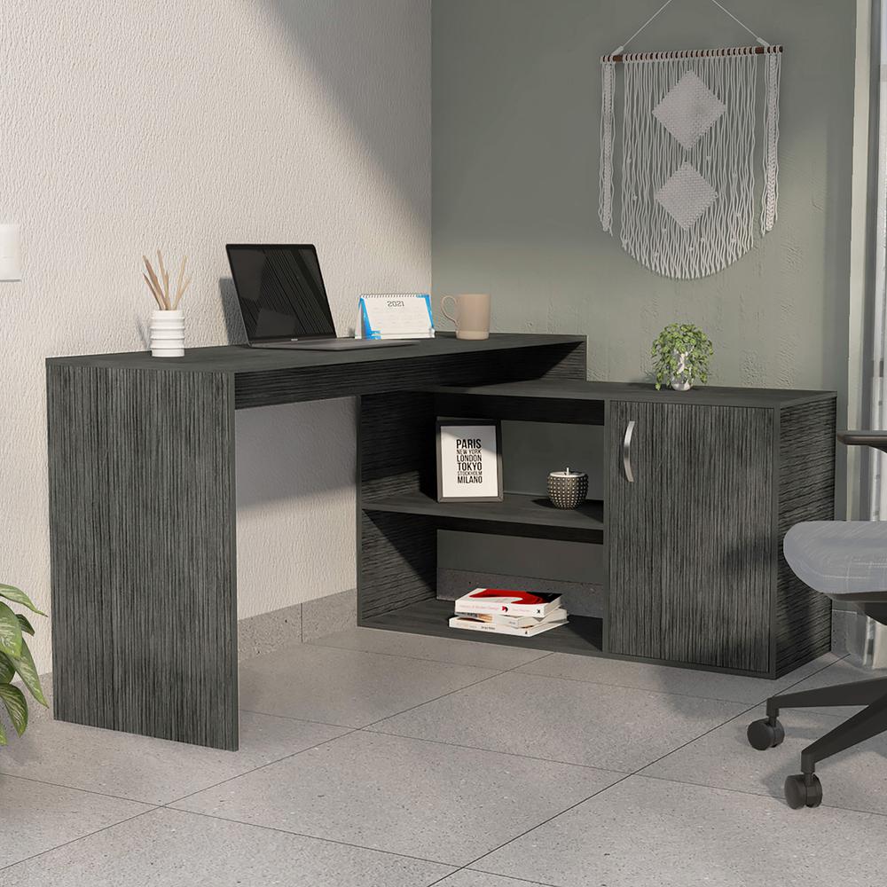 Dallas L-Shaped Home Office Desk. Picture 4