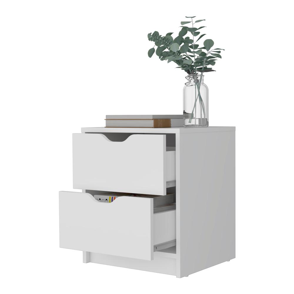 Dillon 2 Drawers Nightstand. Picture 2