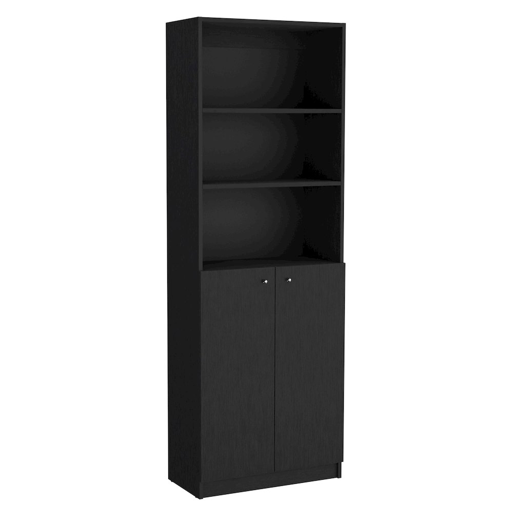 Grants 3 Piece Living Room Set with 3 Bookcases, Wenge. Picture 1