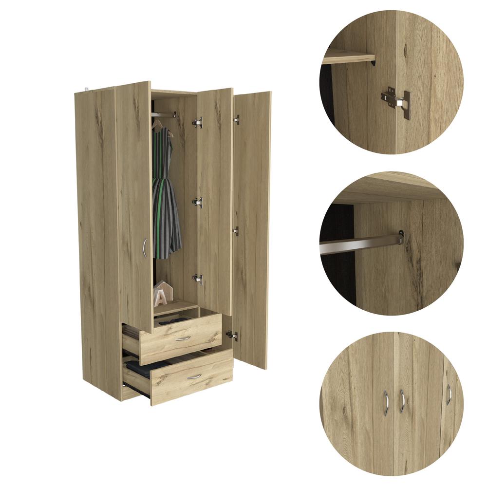 Eureka 3 Door Armoire. Picture 2