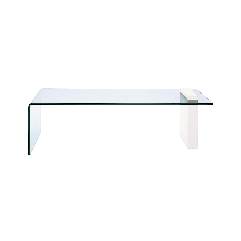 Buono Coffee Table In White High Gloss. Picture 1