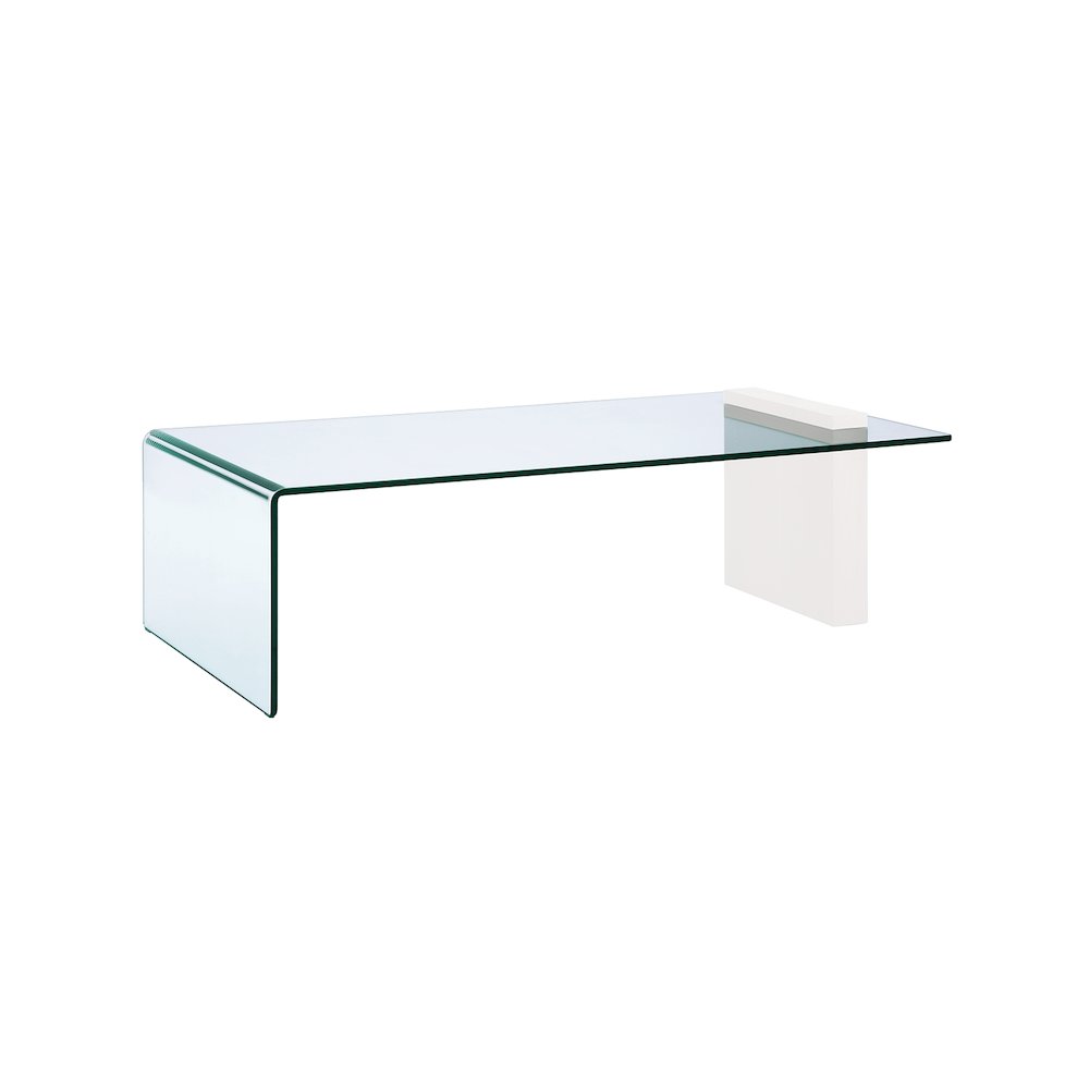 Buono Coffee Table In White High Gloss. Picture 2