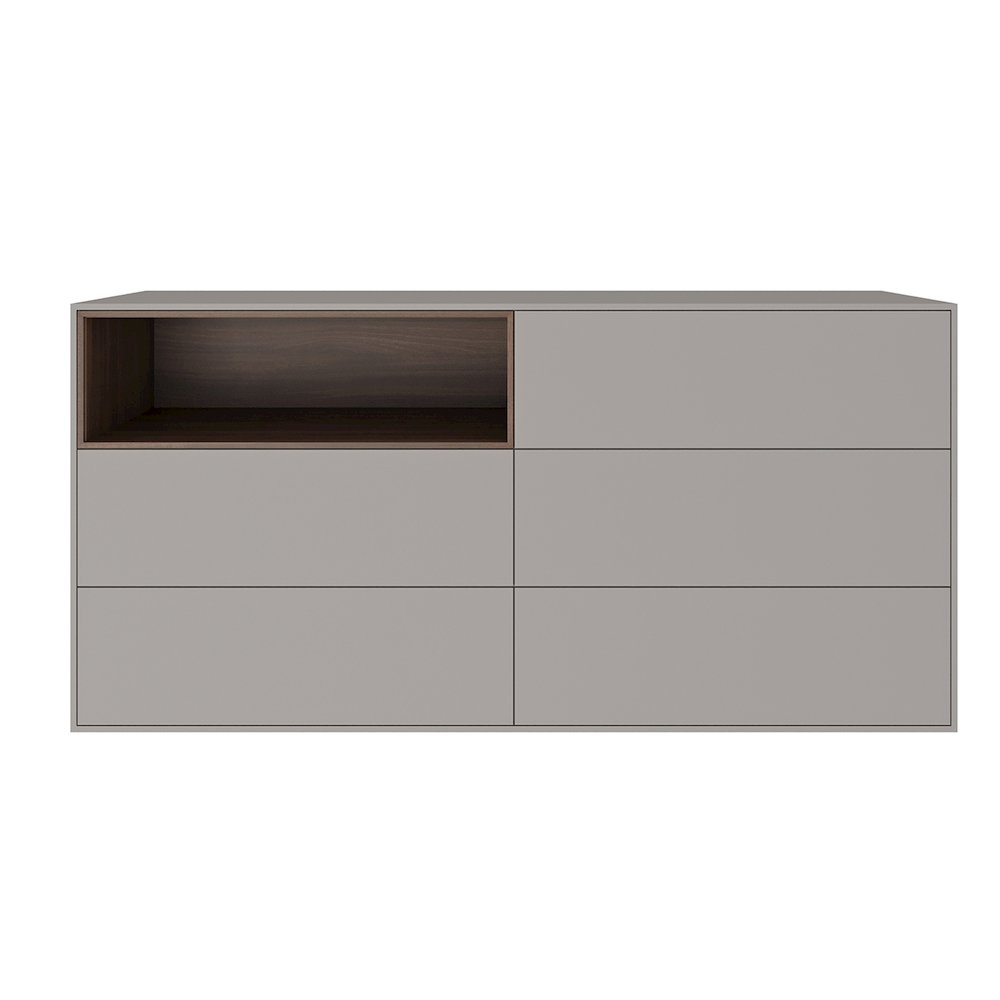 Santino Dresser In Taupe Matte. Picture 4