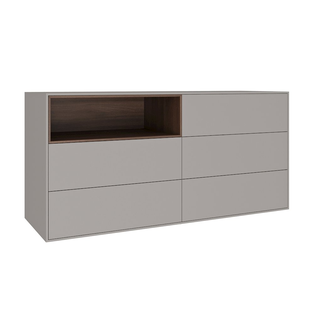 Santino Dresser In Taupe Matte. Picture 5