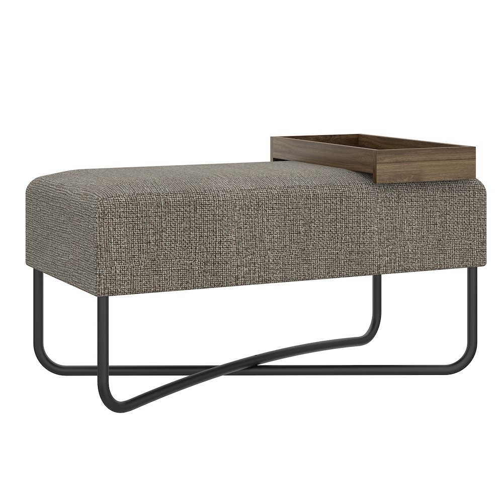 Ace Bench In Mocha. Picture 1