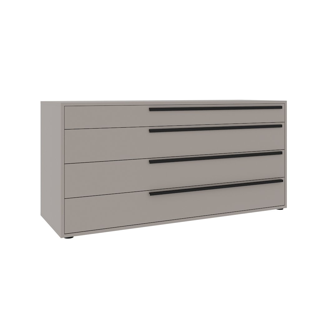 Carter Dresser In Taupe Matte. Picture 2