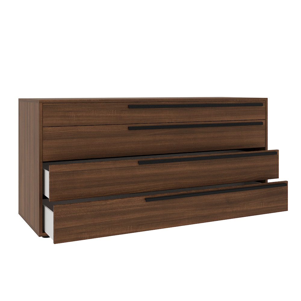 Carter Dresser In Walnut. Picture 5