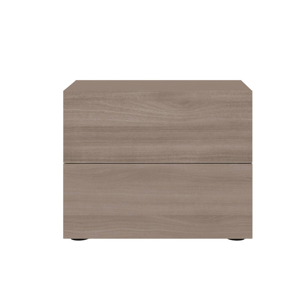 Ayla Nightstand In Brown Elm. Picture 3