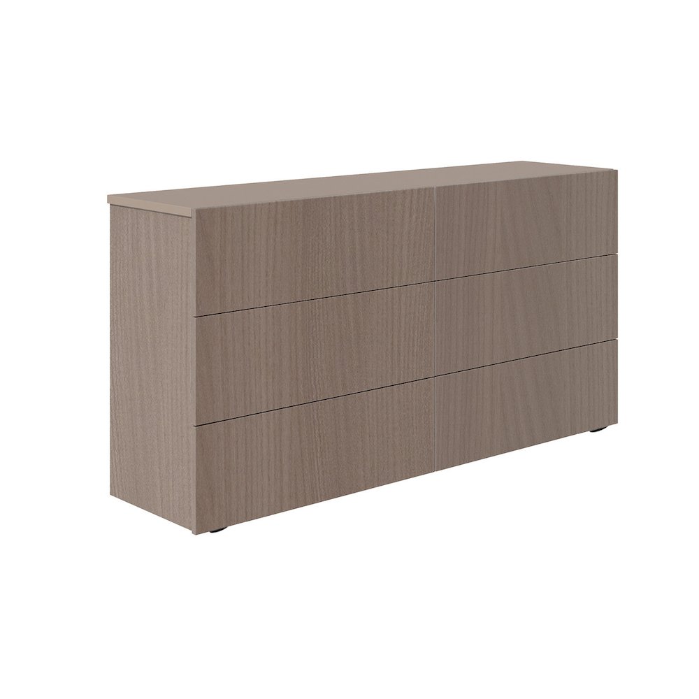 Ayla Dresser In Brown Elm. Picture 1