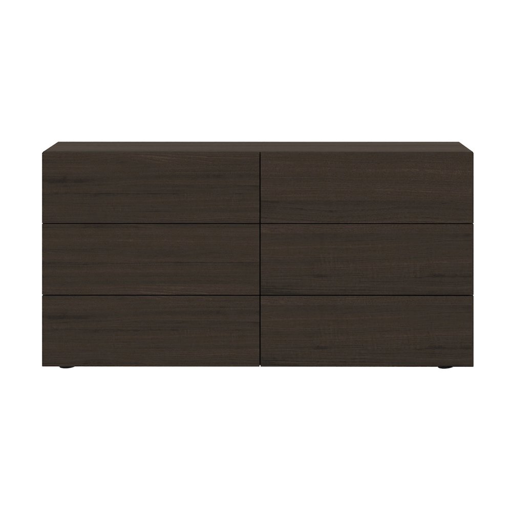 Ayla Dresser In Dark Oak Melamine. Picture 2