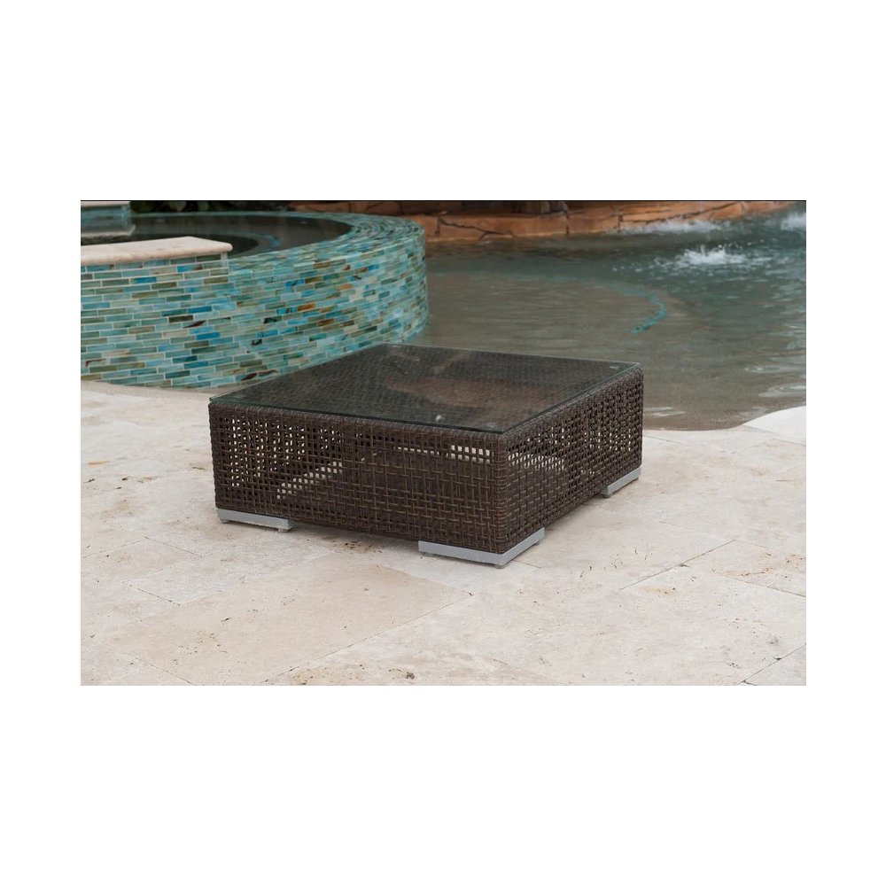 Soho Coffee Table with Glass. Picture 3