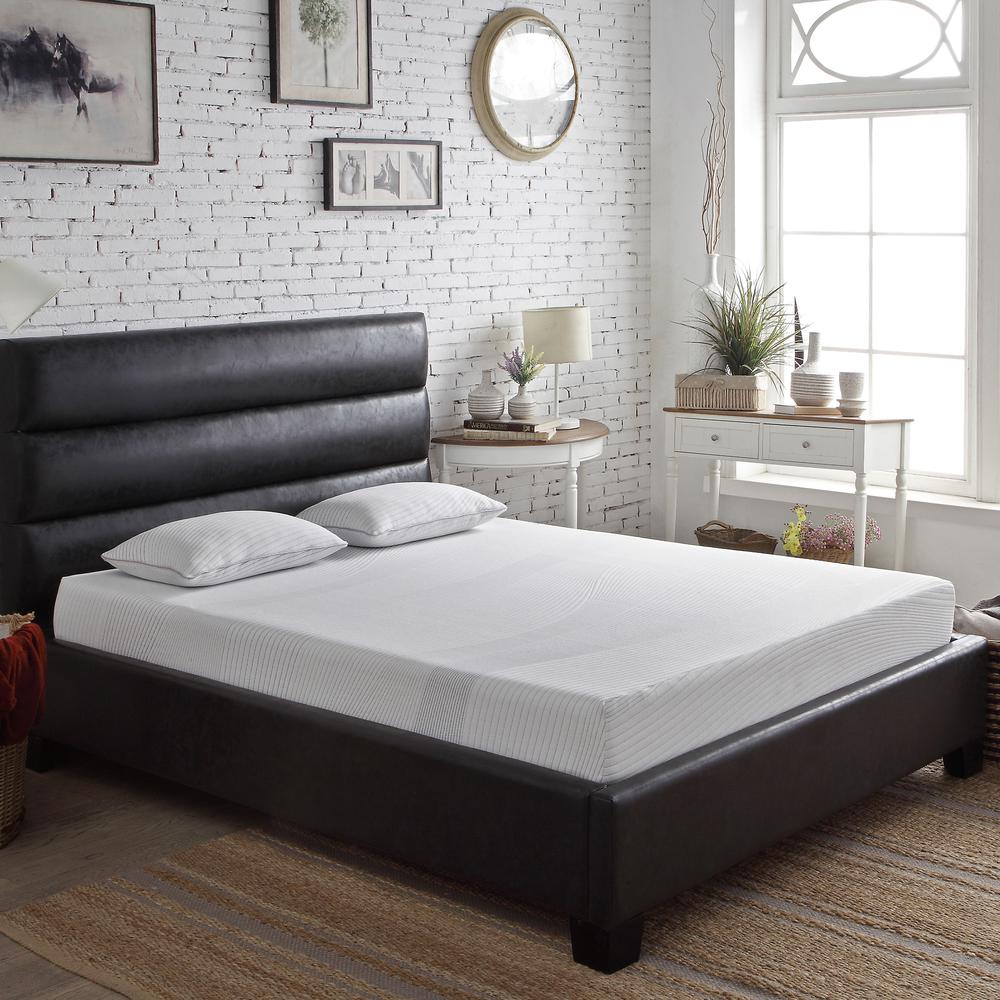8 inch Full Size 2-Layer Copper-Infused Memory Foam Adult Mattress. Picture 1