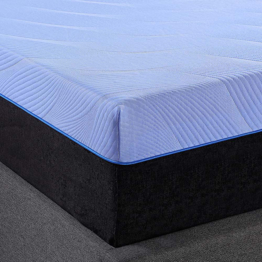 12 inch Full Size 5-Layer Hybrid Memory Foam and Coil Adult Mattress. Picture 2