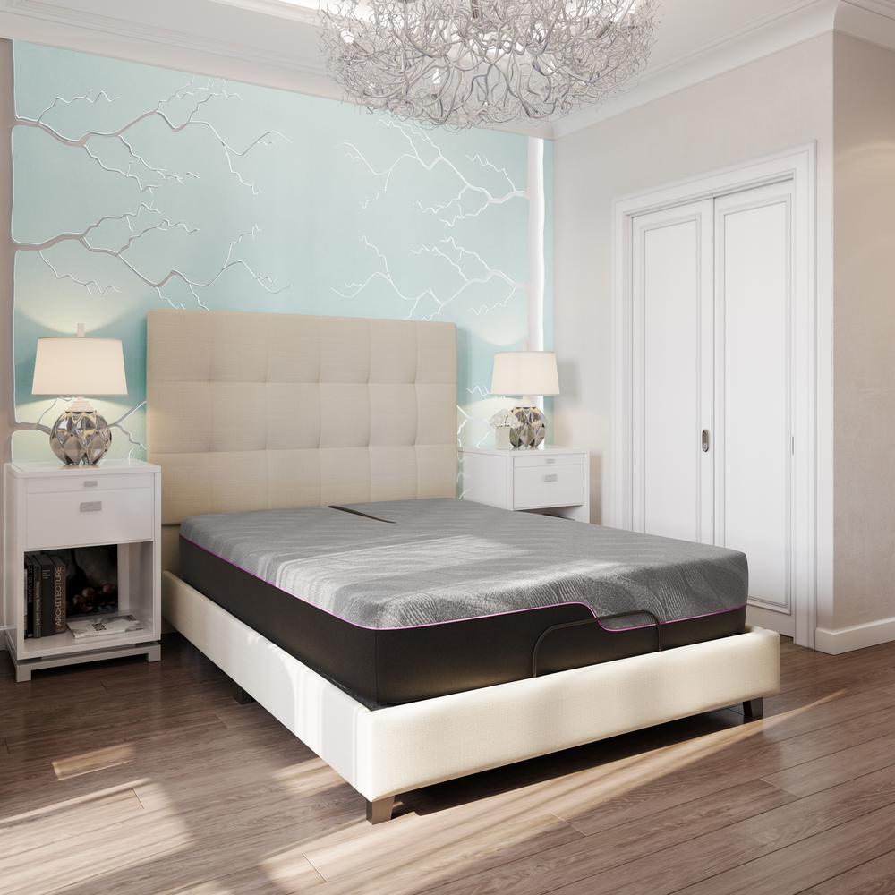 11 inch Renew Flex Top Latex Foam Mattress and Adjustable Base Bundle, King Size. Picture 3