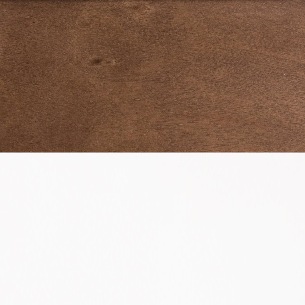 66 inch Fireplace TV Stand, For TVs up to 80 inches, White and Bourbon Finish. Picture 8