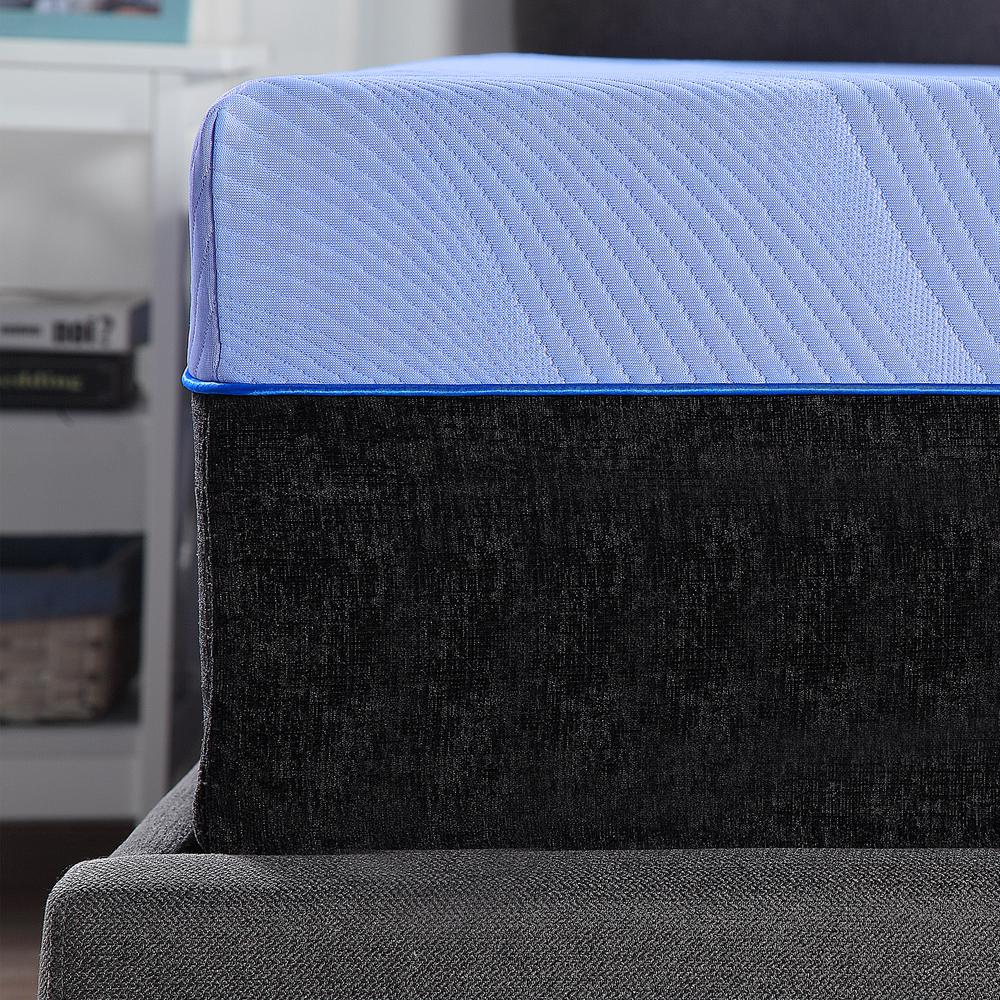 12 inch Twin Size 5-Layer Hybrid Memory Foam and Coil Kids Mattress. Picture 4