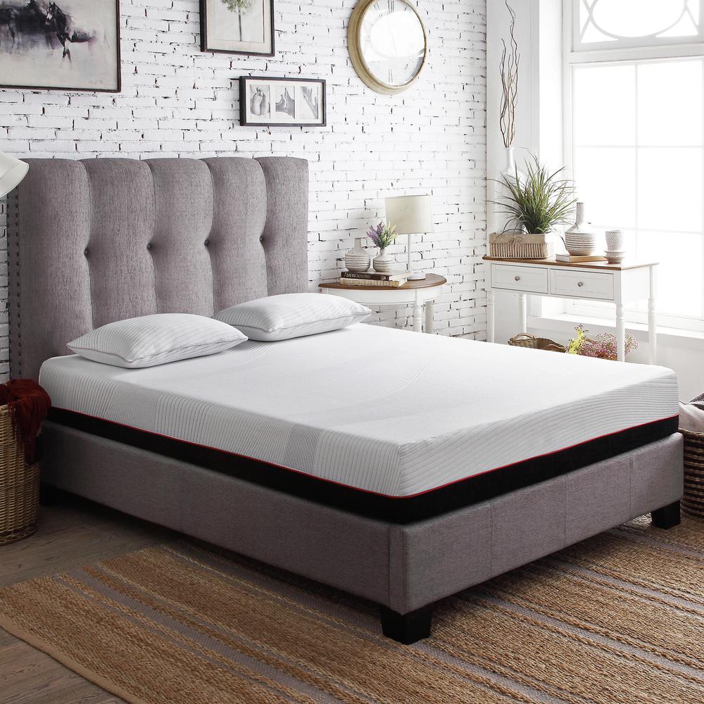10 inch Twin XL Size 2-Layer Copper-Infused Memory Kids Mattress. Picture 1