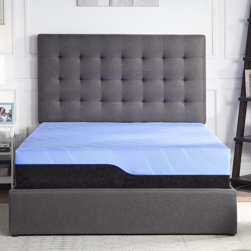 12 inch Twin XL Size 5-Layer Hybrid Latex Foam and Coil Kids Mattress. Picture 2