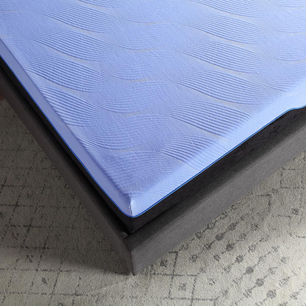 12 inch Twin XL Size 5-Layer Hybrid Latex Foam and Coil Kids Mattress. Picture 5