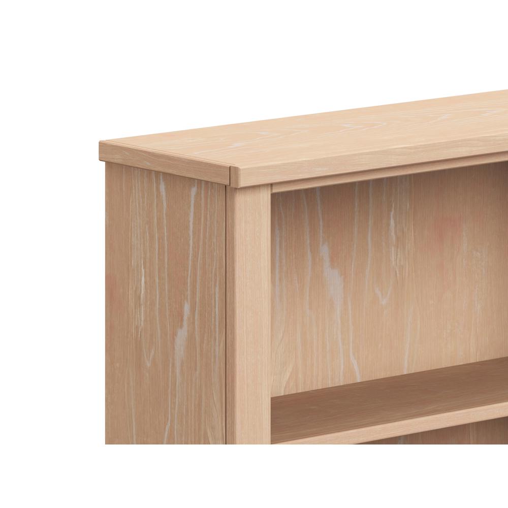 Deer Valley 72 in. Hazelwood Fully Assembled Made in America 5-Shelf Bookshelf. Picture 3