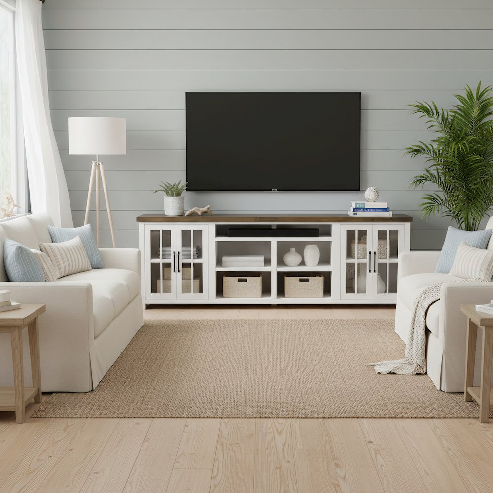Hampton 96in TV Stand Console for TVs up to 100in. Picture 5
