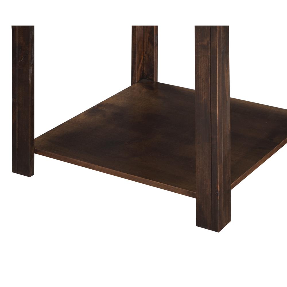 60 inch Workstation Desk, Whiskey Finish. Picture 4