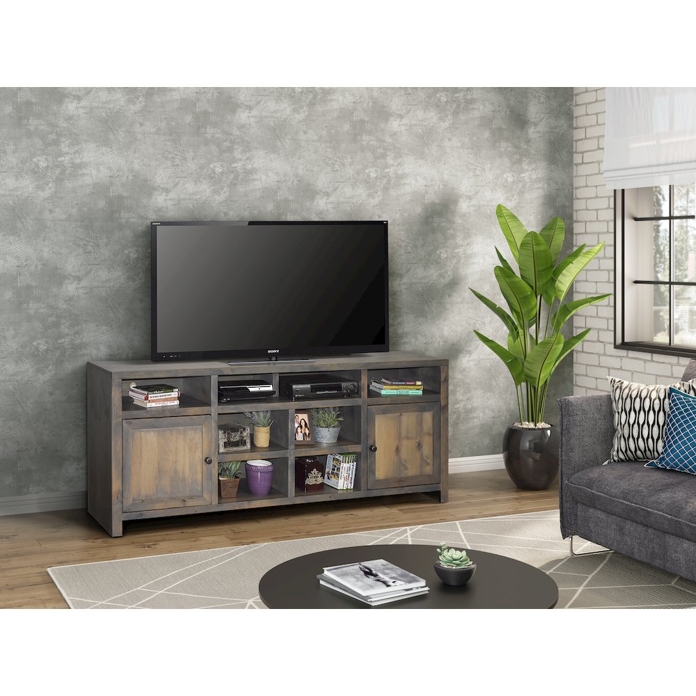 Joshua Creek 84 inch TV Stand Console for TVs up to 95 inches. Picture 2