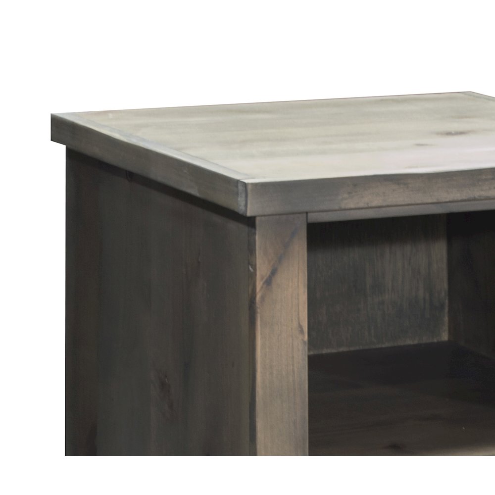Joshua Creek 22 inch 1-drawer file, No Assembly Required, Barnwood Finish. Picture 2