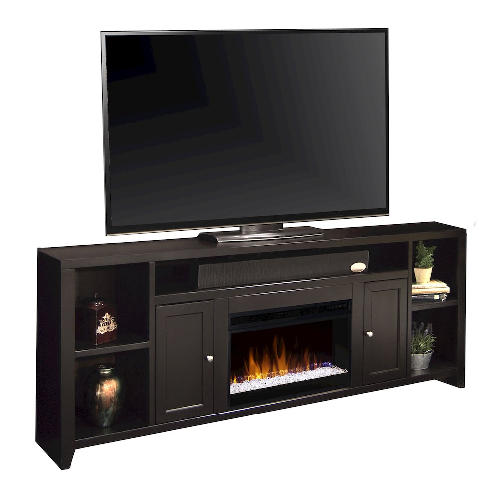 Urban Loft 84 inch Electric Fireplace TV Console for TVs up to 95 inches. Picture 1