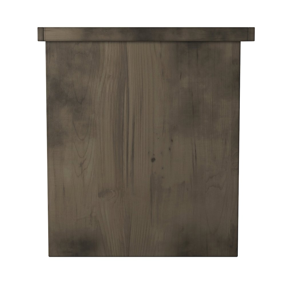 Joshua Creek 22 inch 1-drawer file, No Assembly Required, Barnwood Finish. Picture 4