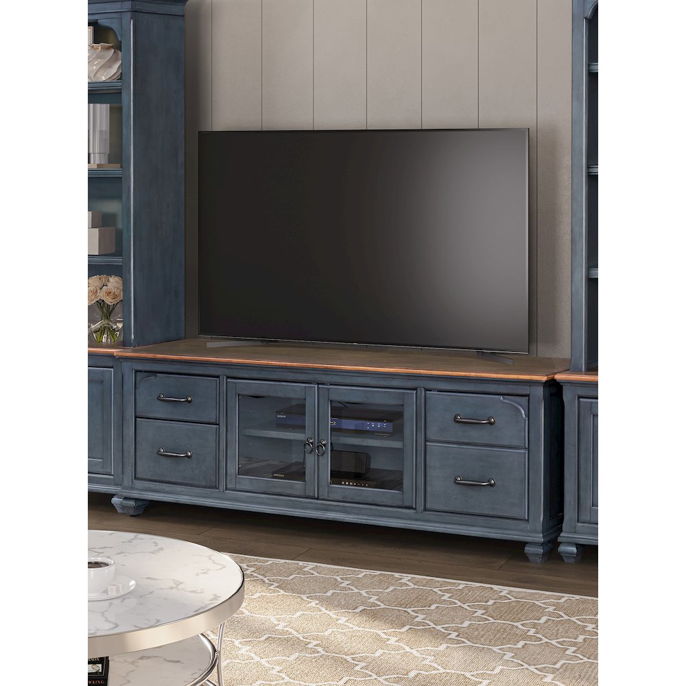 Americana 84 in TV Stand for TVs up to 90 inches. Picture 2