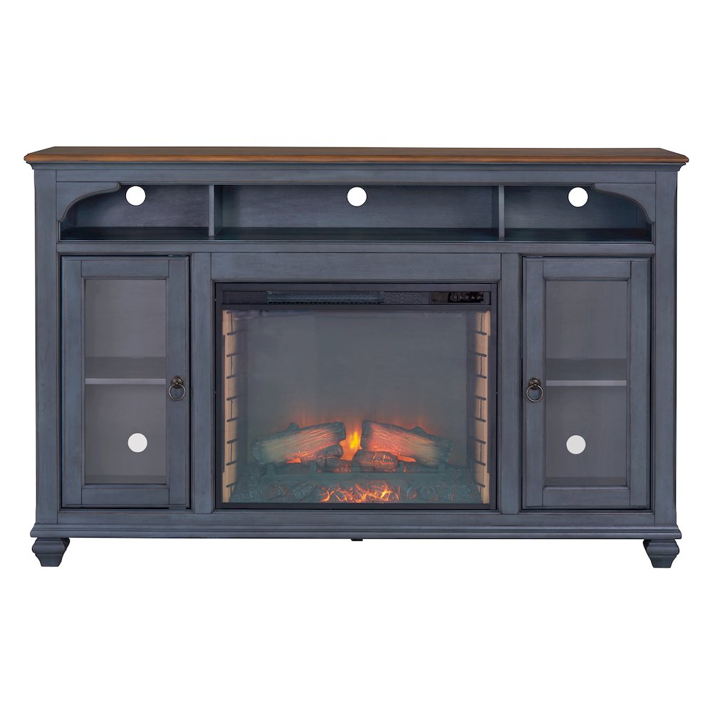Americana 66 in Fireplace TV Stand for TVs up to 80 inches. Picture 1