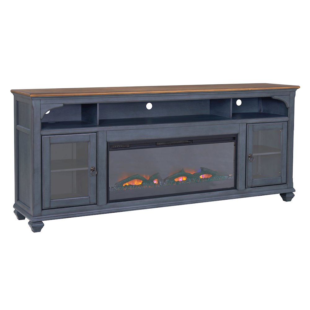 Americana 86 in Fireplace TV Stand for TVs up to 95 inches. Picture 4