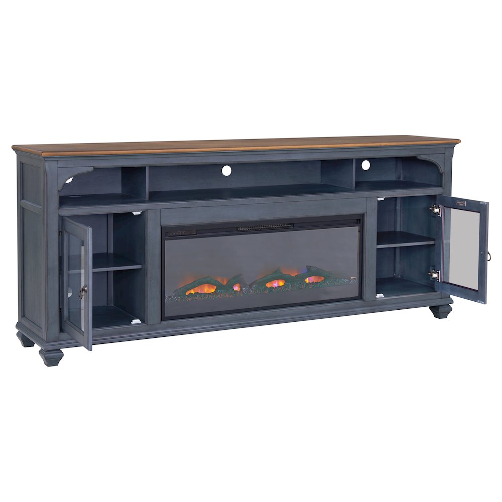 Americana 86 in Fireplace TV Stand for TVs up to 95 inches. Picture 5