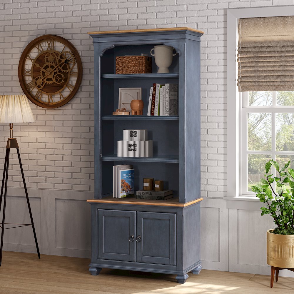 Americana 79 inch Universal Pier Bookcase. Picture 2