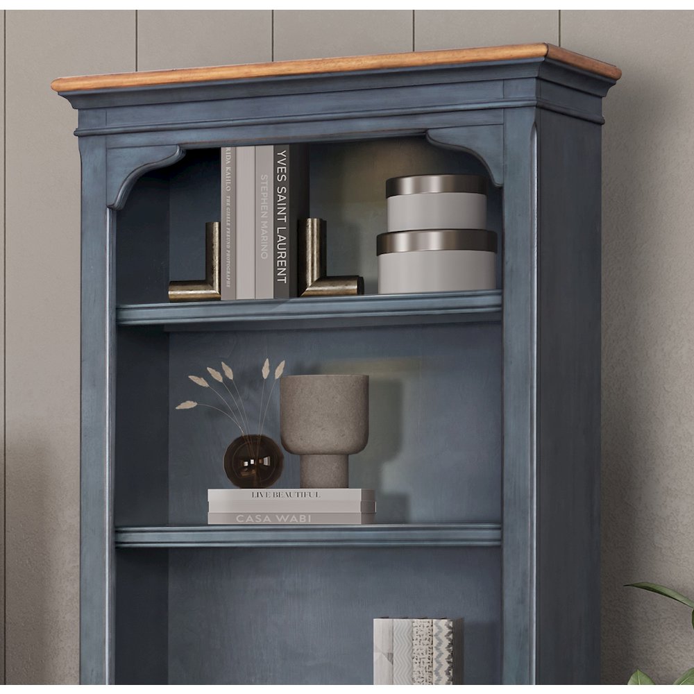 Americana 79 inch Universal Pier Bookcase. Picture 5