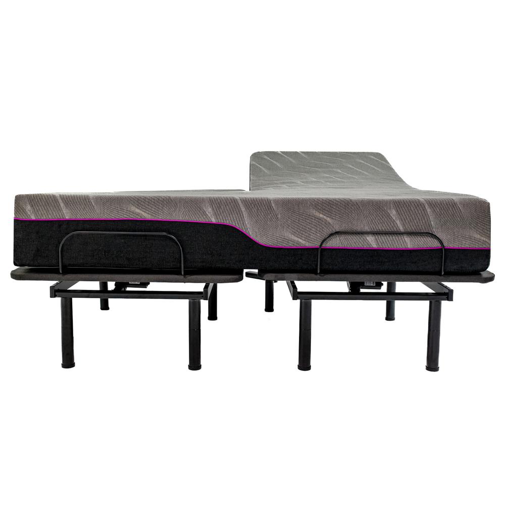 King Size Flex Head Quick Assembly Adjustable Bed Frame. Picture 6
