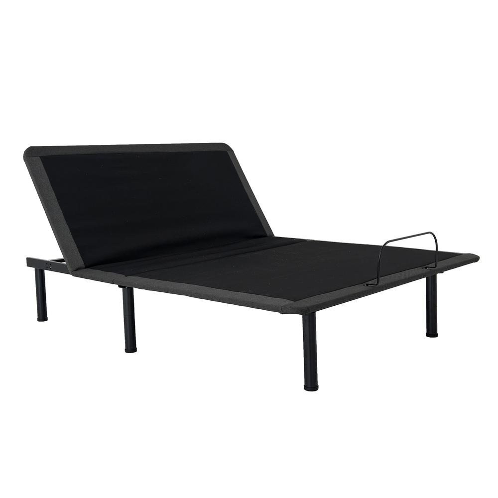 Queen Size Quick Assembly Adjustable Bed Frame with Voice Activated Controls. Picture 2