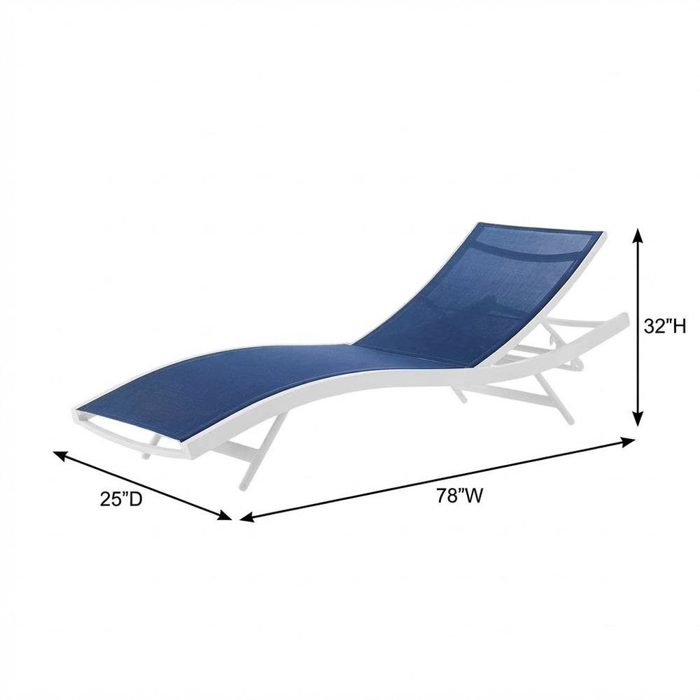 Outdoor Patio Chaise Lounge Set Of 2 With Comfortable Design, Durable Material. Picture 7