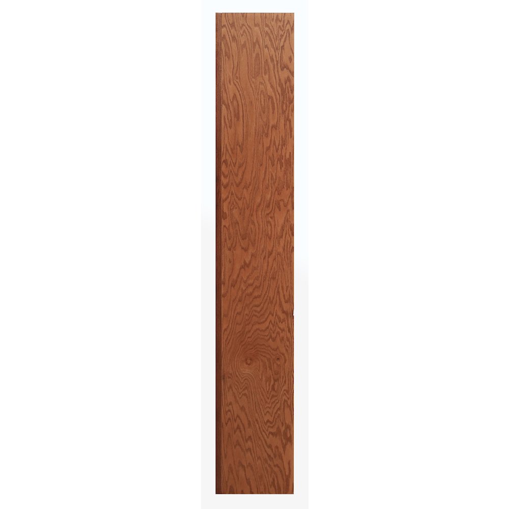 Concepts in Wood Single Wide Bookcase, 5 Shelves, Dry Oak Finish. Picture 3