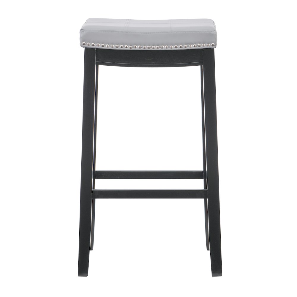 Claridge Gray Bar Stool. Picture 2