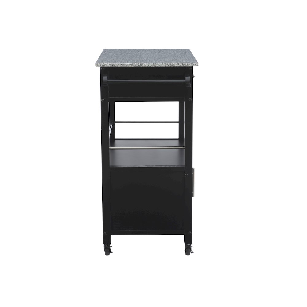 Cameron Kitchen Cart With Granite Top. Picture 7